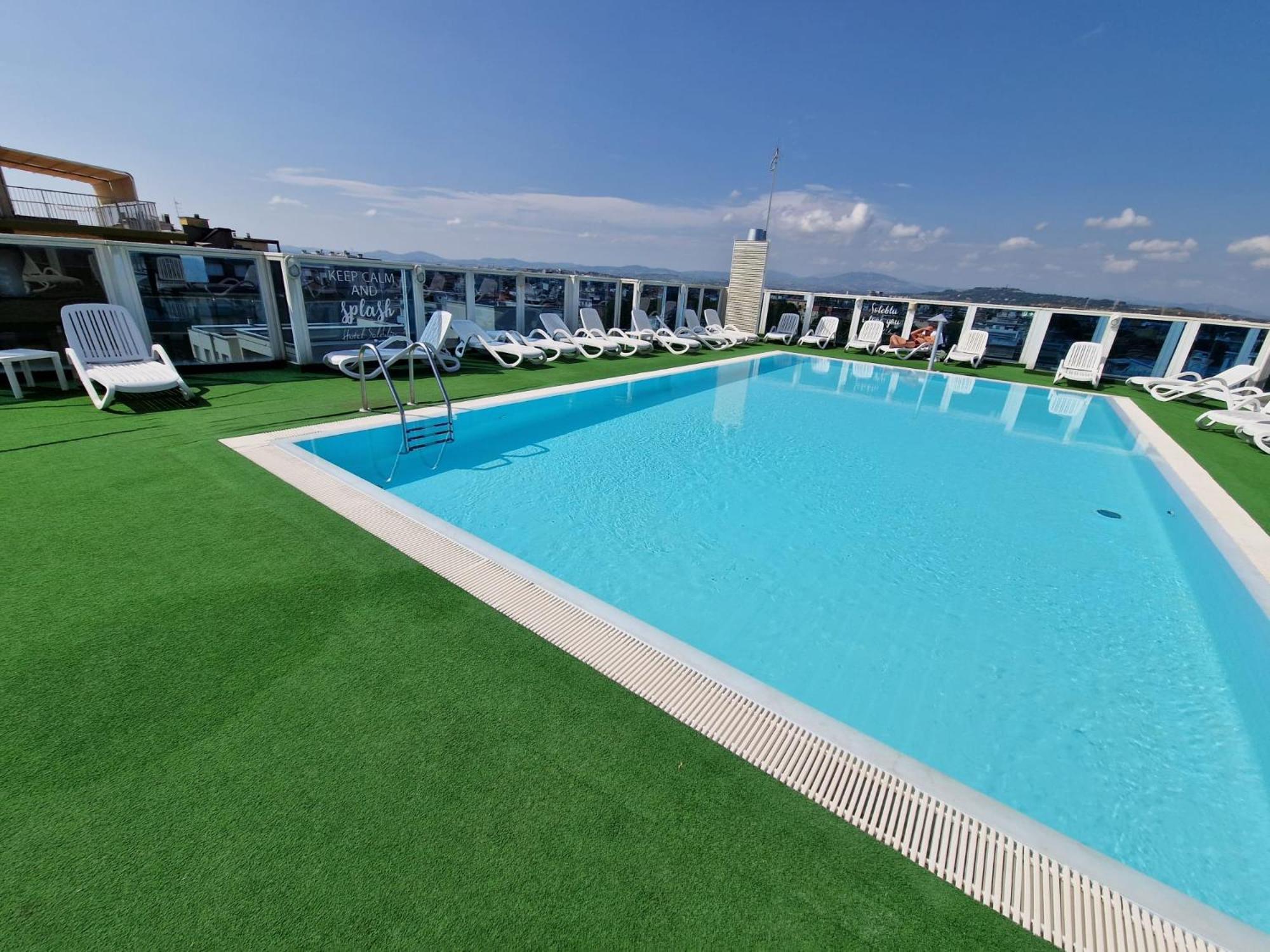 Hotel Soleblu Rímini Exterior foto